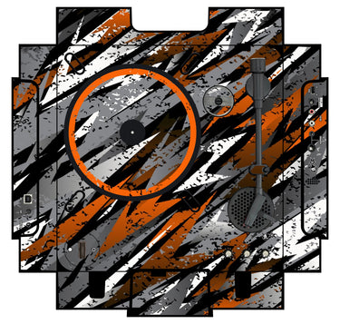 Numark PT 01 incl. Sides Skin Sparkasm Orange
